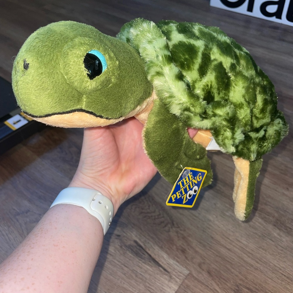 Green Turtle Plush Toy